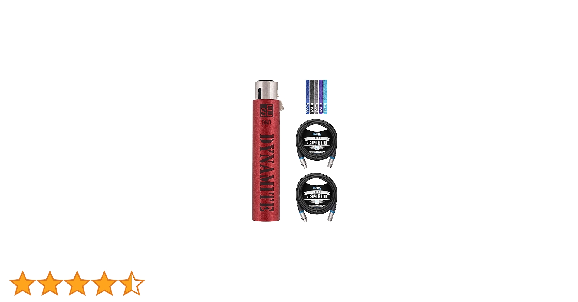 SE Electronics DM1 Dynamite pré-amplificador ativo em linha de 1 SE Electronics DM1 Dynamite pré-amplificador ativo em linha de 1